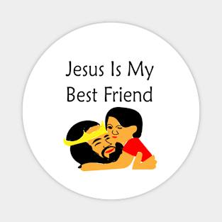 Jesus Is My Best Friend Magnet